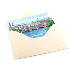 HAMBURG Pop-Up-Karte