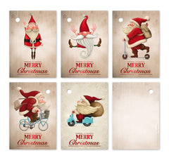 25 x  WEIHNACHTLICHE Geschenkanhänger (1)