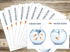 10 x  NEUES HEIM Postkarten-Set
