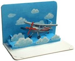 FLUGZEUG Pop-Up-Karte
