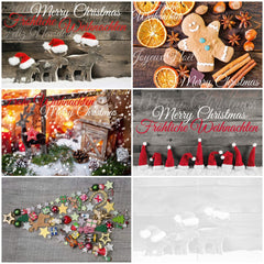 20 x  NOSTALGIE Weihnachtskarten-Set
