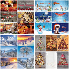 100 x  WEIHNACHTSKARTEN-Set (1)
